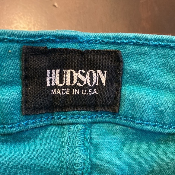 Hudson Nico Super Skinny Jeans in Marine (Teal) - Size 28X28 👖 - Picture 7 of 14